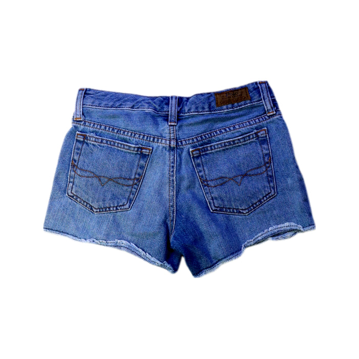 A Blue Shorts from Polo Ralph Lauren in size 12Y for girl. (Back View)