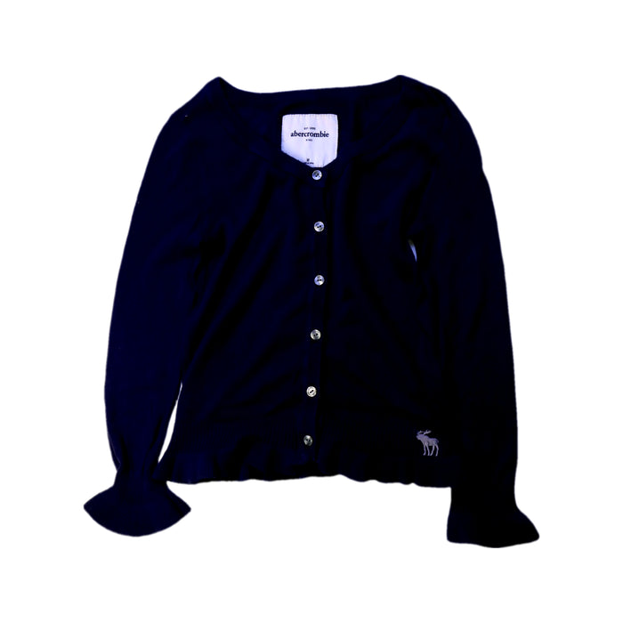 A Navy Cardigans from Abercrombie & Fitch in size 14Y for girl. (Front View)