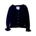 A Navy Cardigans from Abercrombie & Fitch in size 14Y for girl. (Front View)