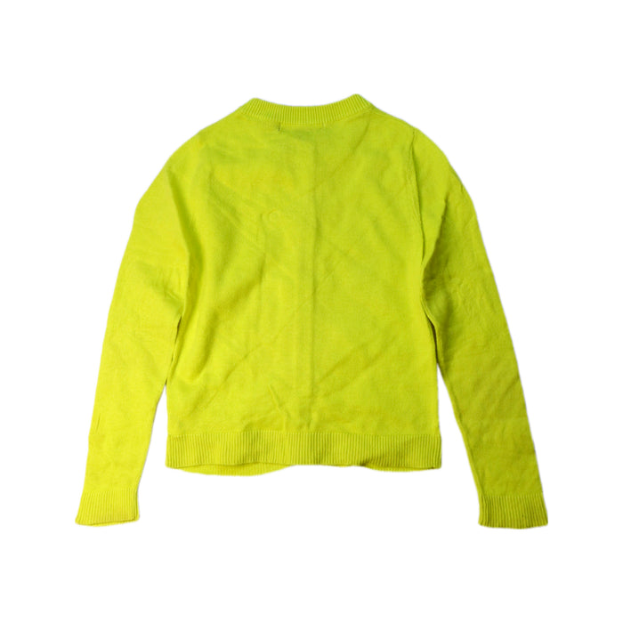 A Yellow Cardigans from Velveteen in size 3T for girl. (Back View)
