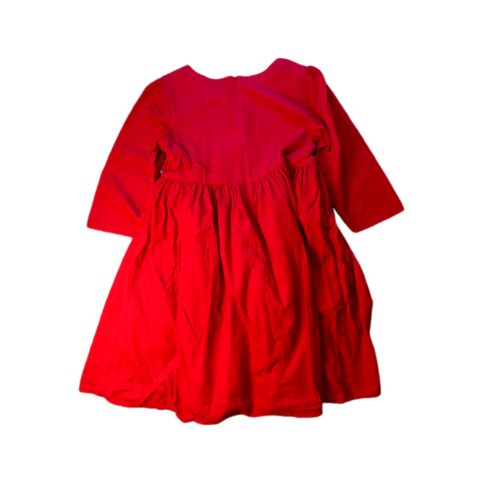A Red Long Sleeve Dresses from Boden in size 11Y for girl. (Back View)
