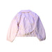A Ivory Lightweight Jackets from Petit Main in size 5T for girl. (Back View)