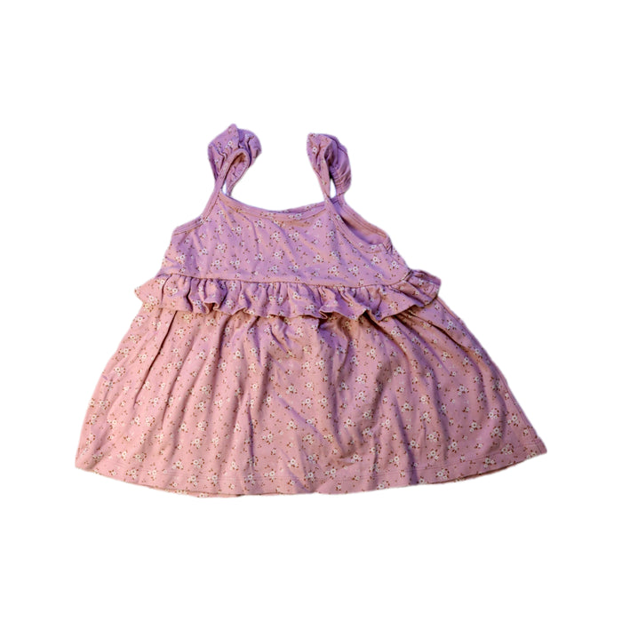 A Pink Sleeveless Dresses from Jamie Kay in size 6T for girl. (Back View)