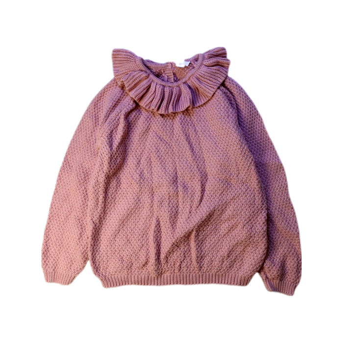 A Pink Long Sleeve Tops from Jamie Kay in size 4T for girl. (Front View)