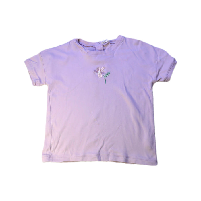 A Pink Short Sleeve T Shirts from Jamie Kay in size 6T for girl. (Front View)