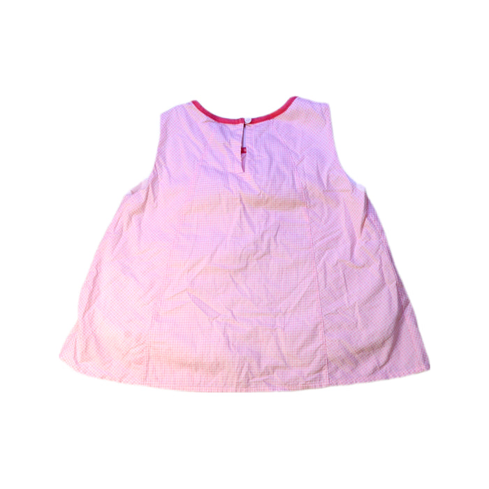 A Pink Sleeveless Tops from Jared.M in size 7Y for girl. (Back View)
