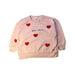 A Beige Crewneck Sweatshirts from Konges Sløjd in size 4T for girl. (Front View)