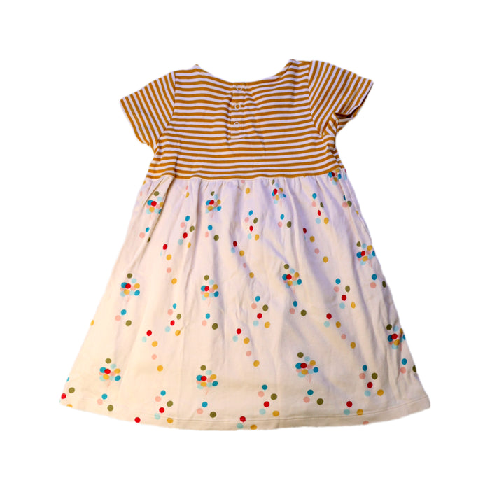 A Multicolour Short Sleeve Dresses from Little Green Radicals in size 3T for girl. (Back View)