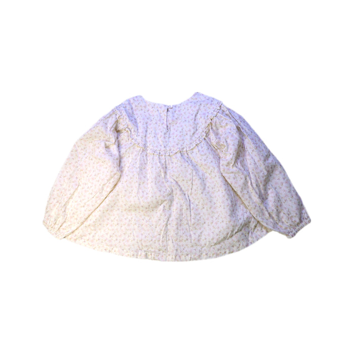 A White Long Sleeve Tops from Jamie Kay in size 7Y for girl. (Back View)