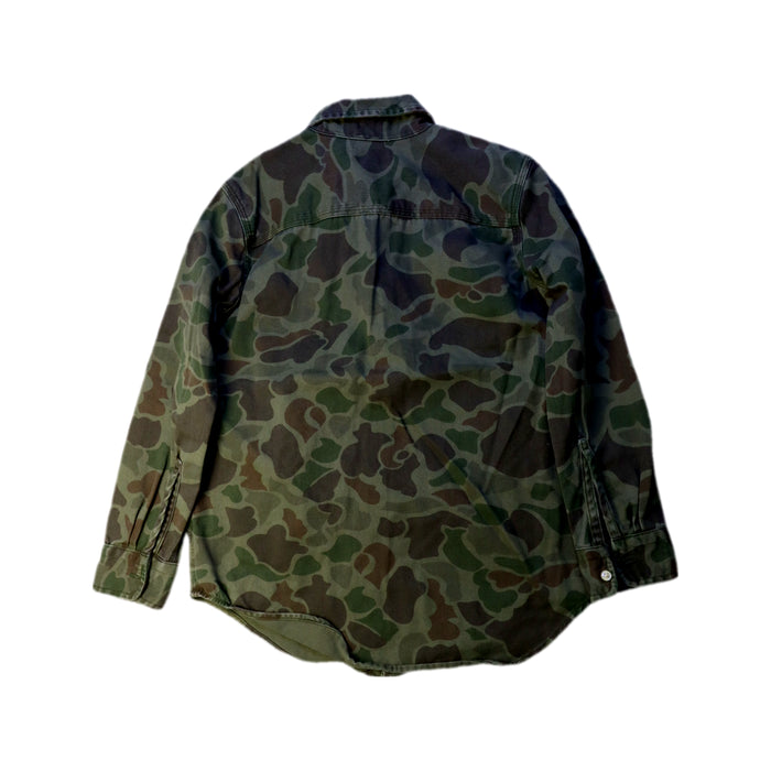 A Green Long Sleeve Shirts from Polo Ralph Lauren in size 7Y for boy. (Back View)
