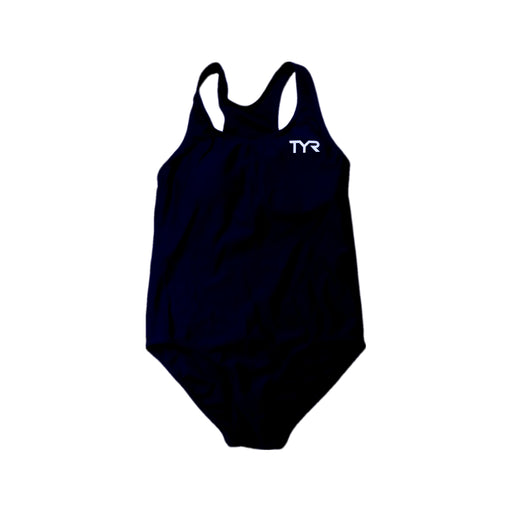 A Black Swimsuits from TYR in size 14Y for girl. (Front View)