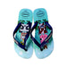 A Blue Flip Flops from Havaianas in size 12Y for boy. (Back View)