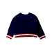 A Navy Crewneck Sweatshirts from Burberry in size 2T for girl. (Front View)