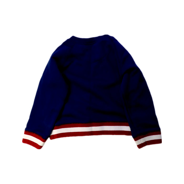 A Navy Crewneck Sweatshirts from Burberry in size 2T for girl. (Back View)