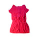 A Pink Short Sleeve Dresses from Chloe in size 4T for girl. (Back View)