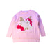 A Pink Knit Sweaters from Seed in size 2T for girl. (Front View)