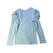 A Green Long Sleeve Tops from Seed in size 5T for girl. (Back View)