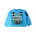 A Blue Crewneck Sweatshirts from Burberry in size 2T for girl. (Front View)