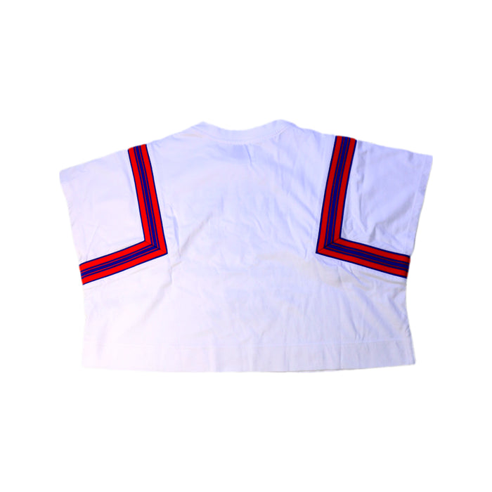 A White Short Sleeve Tops from Burberry in size 6T for boy. (Back View)