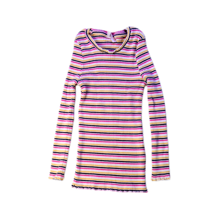 A Multicolour Long Sleeve Tops from Seed in size 4T for girl. (Front View)