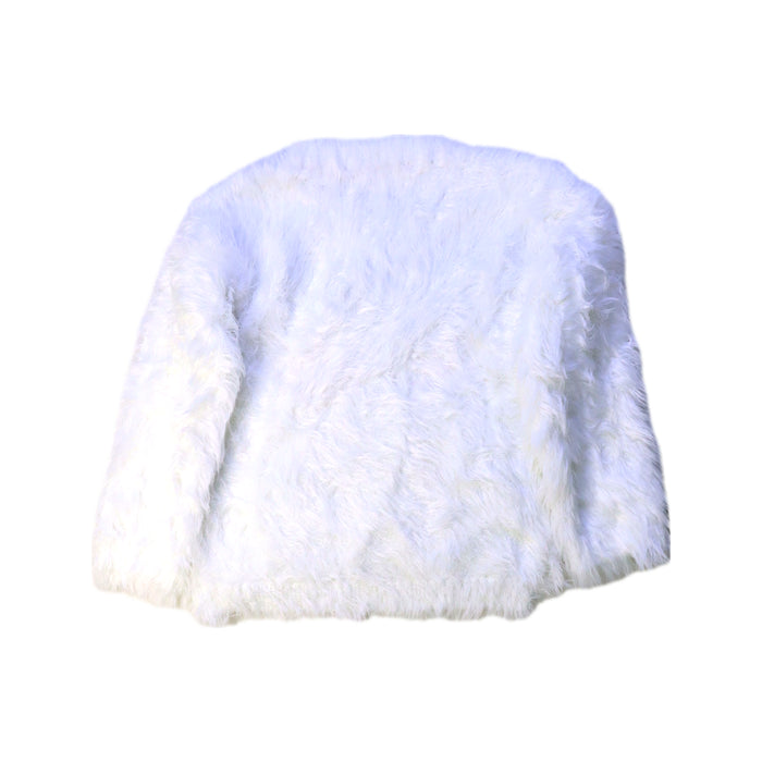 A White Long Sleeve Tops from Seed in size 18-24M for girl. (Back View)