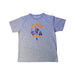 A Grey Short Sleeve T Shirts from Mont-bell in size 5T for boy. (Front View)