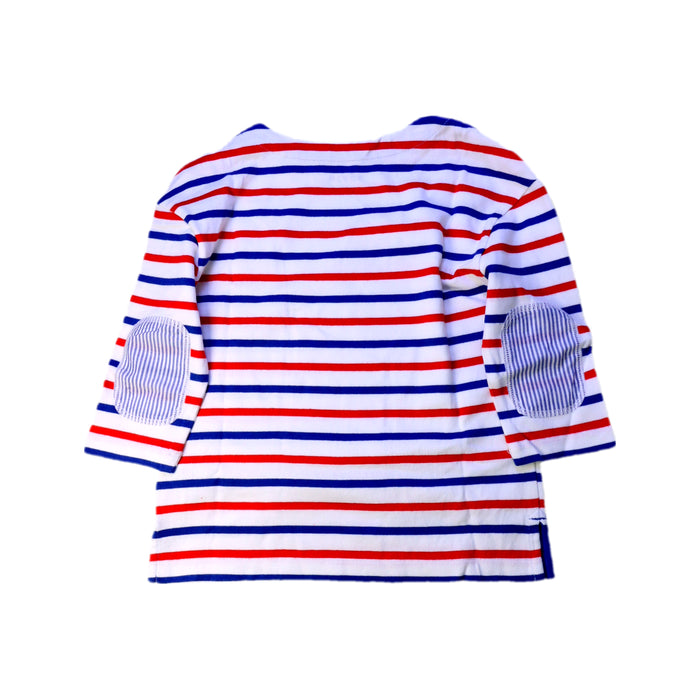 A Red Long Sleeve Tops from Boden in size 6T for girl. (Back View)