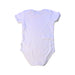 A White Short Sleeve Bodysuits from Bonpoint in size 3-6M for boy. (Back View)