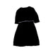 A Black Long Sleeve Dresses from Seraphine in size Maternity-L for maternity. (Back View)