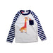 A Blue Rash Guards from Sunuva in size 18-24M for boy. (Front View)