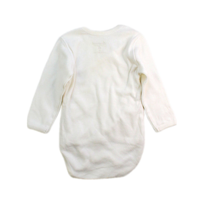 A White Long Sleeve Bodysuits from Bonpoint in size 3T for neutral. (Back View)