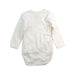 A White Long Sleeve Bodysuits from Bonpoint in size 3T for neutral. (Back View)