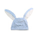 A Blue Winter Hats from Seed in size Newborn for boy. (Back View)