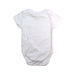 A White Short Sleeve Bodysuits from Chateau de Sable in size 3-6M for neutral. (Back View)