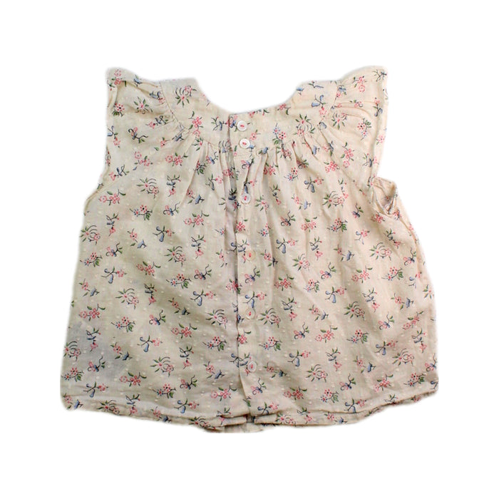 A Multicolour Sleeveless Tops from Bonpoint in size 6-12M for girl. (Back View)