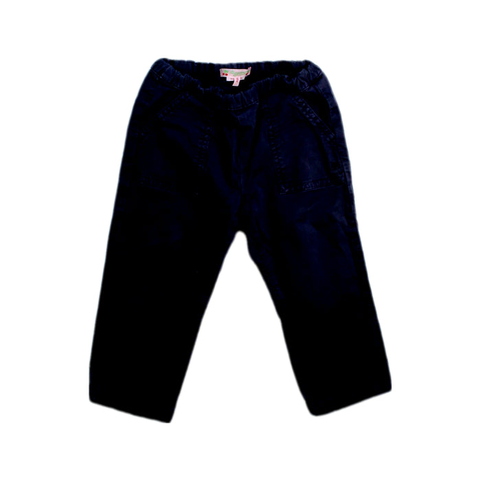 A Navy Casual Pants from Bonpoint in size 2T for boy. (Front View)