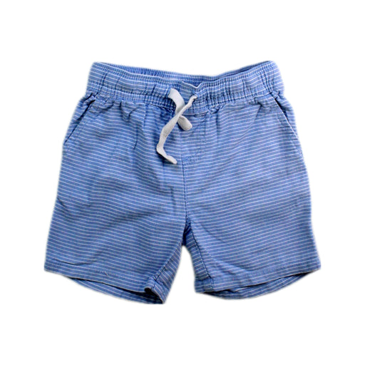 A Blue Shorts from Seed in size 2T for boy. (Front View)