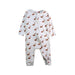 A White Onesies from Seed in size 6-12M for neutral. (Front View)