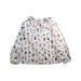 A White Long Sleeve Shirts from La Coqueta in size 4T for girl. (Front View)
