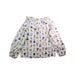 A White Long Sleeve Shirts from La Coqueta in size 4T for girl. (Back View)