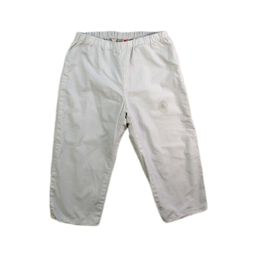 A White Casual Pants from Bonpoint in size 2T for neutral. (Front View)