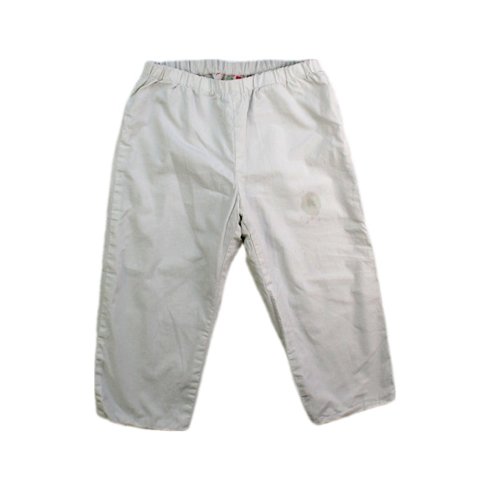 A White Casual Pants from Bonpoint in size 2T for neutral. (Front View)