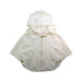 A White Capes & Ponchos from Nicholas & Bears in size 2T for girl. (Front View)