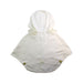 A White Capes & Ponchos from Nicholas & Bears in size 2T for girl. (Back View)