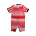 A Red Swimsuits from Sunuva in size 12-18M for boy. (Back View)