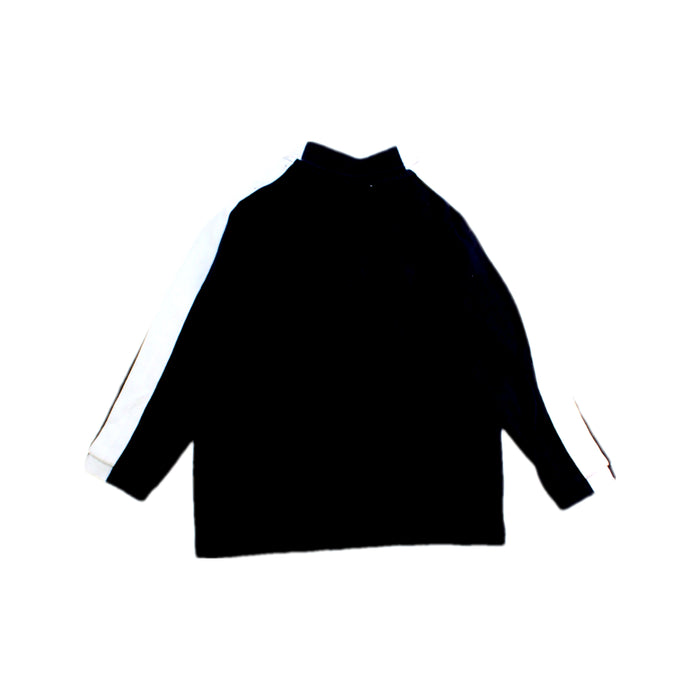 A Black Buttoned Sweatshirts from Jacadi in size 3T for boy. (Back View)