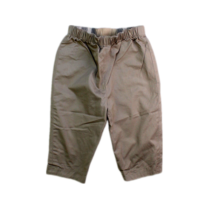 A Beige Casual Pants from Burberry in size 3-6M for boy. (Front View)
