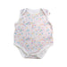 A White Sleeveless Bodysuits from Mothercare in size 3-6M for girl. (Front View)