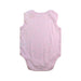 A Pink Sleeveless Bodysuits from Mothercare in size 3-6M for girl. (Back View)