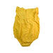 A Yellow Sleeveless Rompers from Seed in size 12-18M for girl. (Back View)